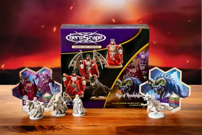 Heroscape: BT Revnan Acolytes &amp; Grave Grim