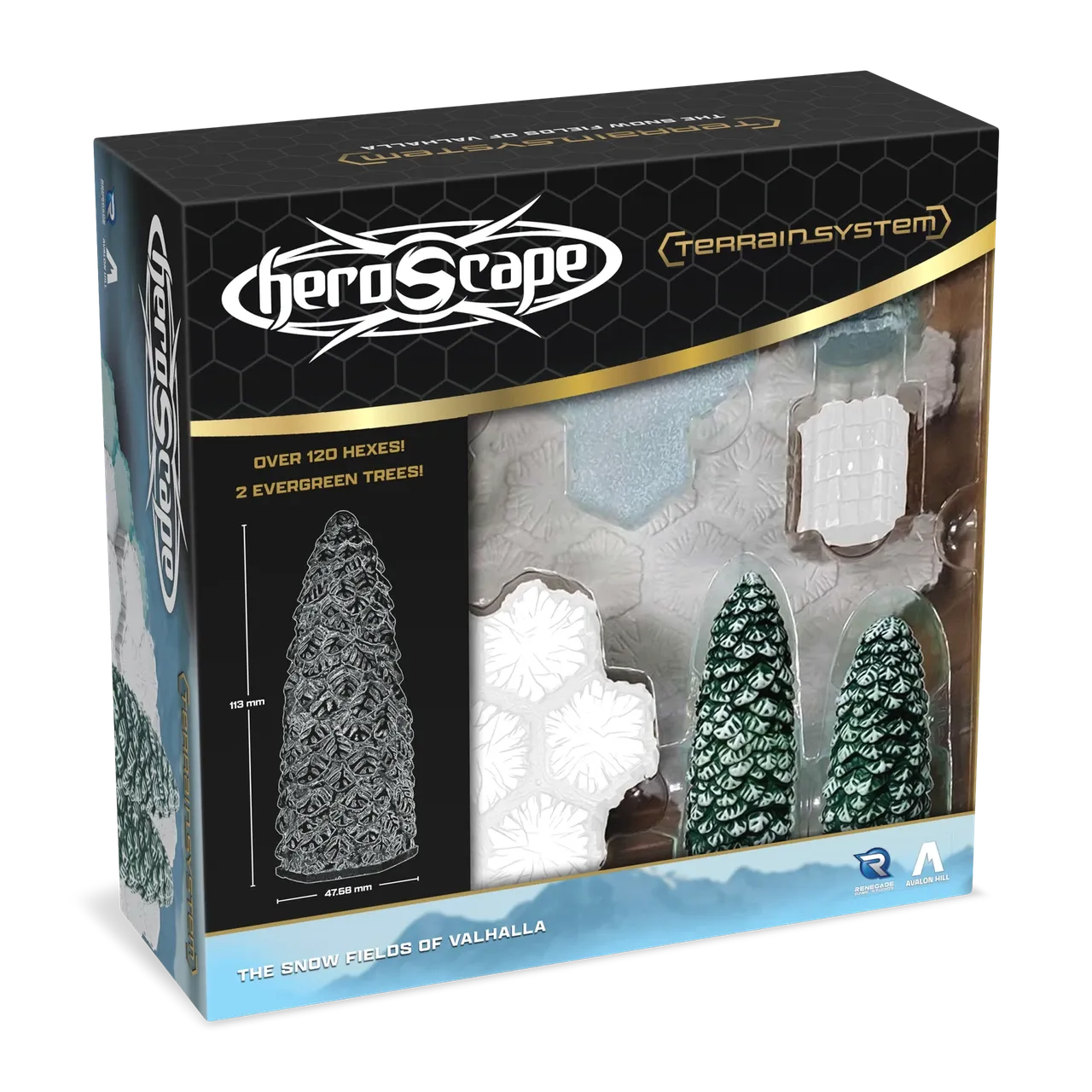 Heroscape: RT Snow Fields Terrain Exp