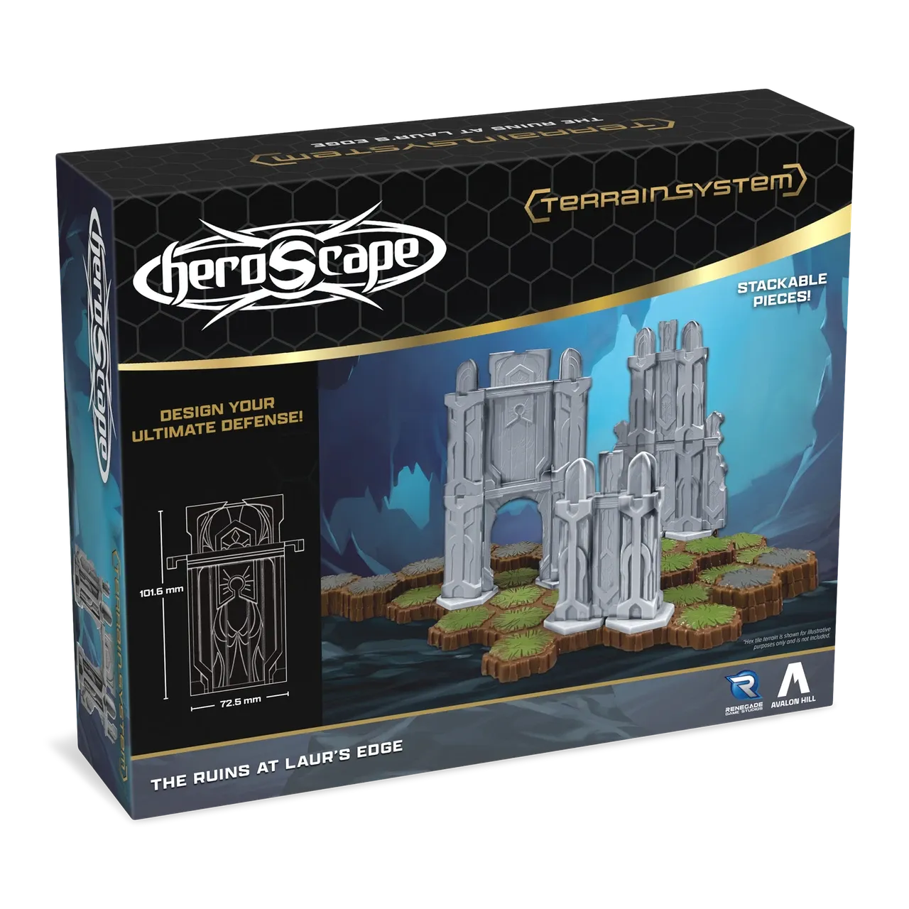 Heroscape: Ruins at Laur's Edge Terrain
