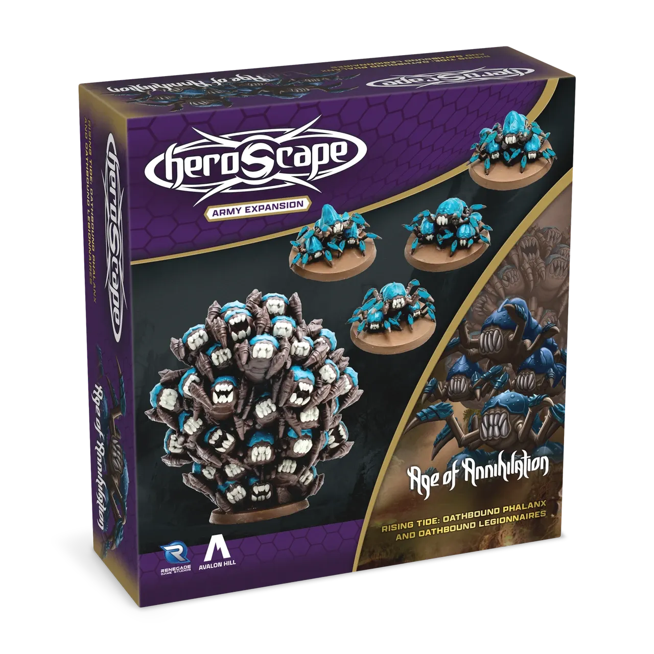 Heroscape: RT Oathbound Phalanx &amp; Legion