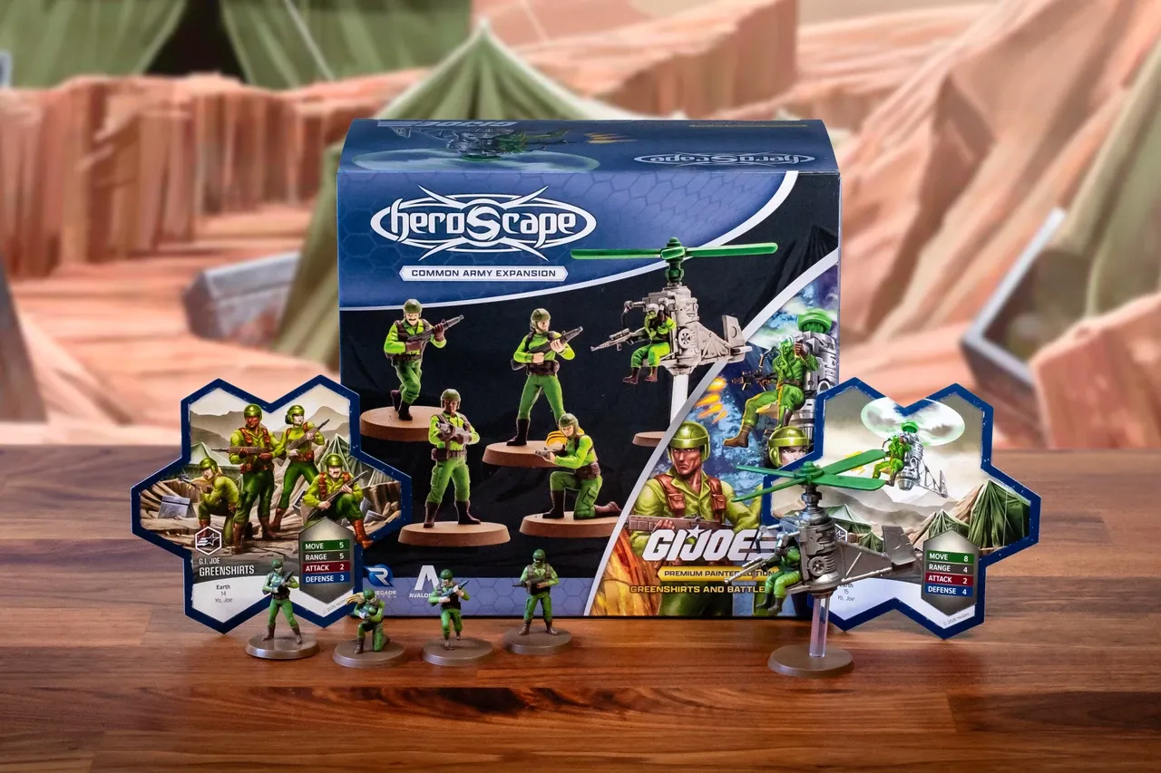 G.I. JOE HS: Greenshirts &amp; Battle Copter