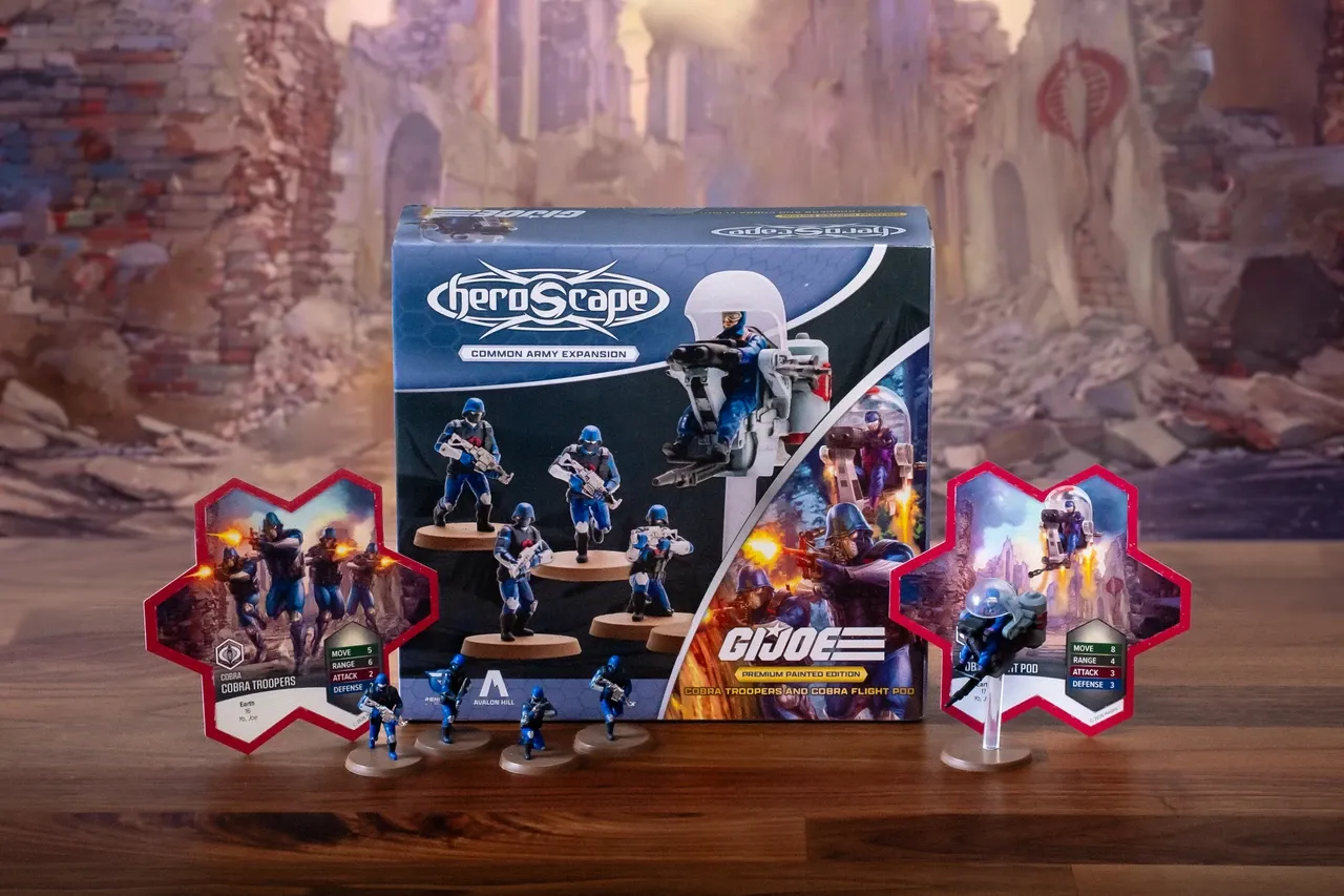 G.I. JOE HS: COBRA Troopers &amp; Flight Pod