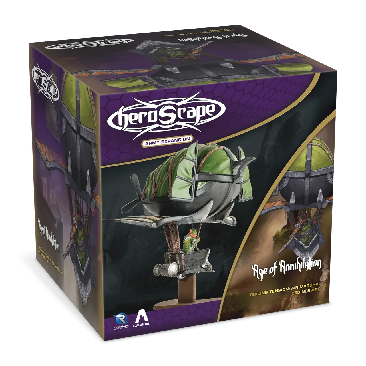 Heroscape: BT: Air Marshal Zed Nesbitt
