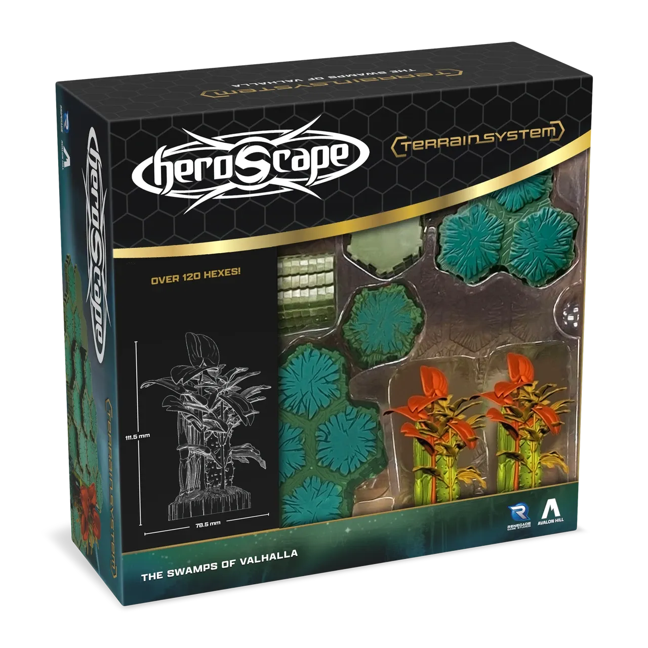 Heroscape: RT Swamps Terrain Exp