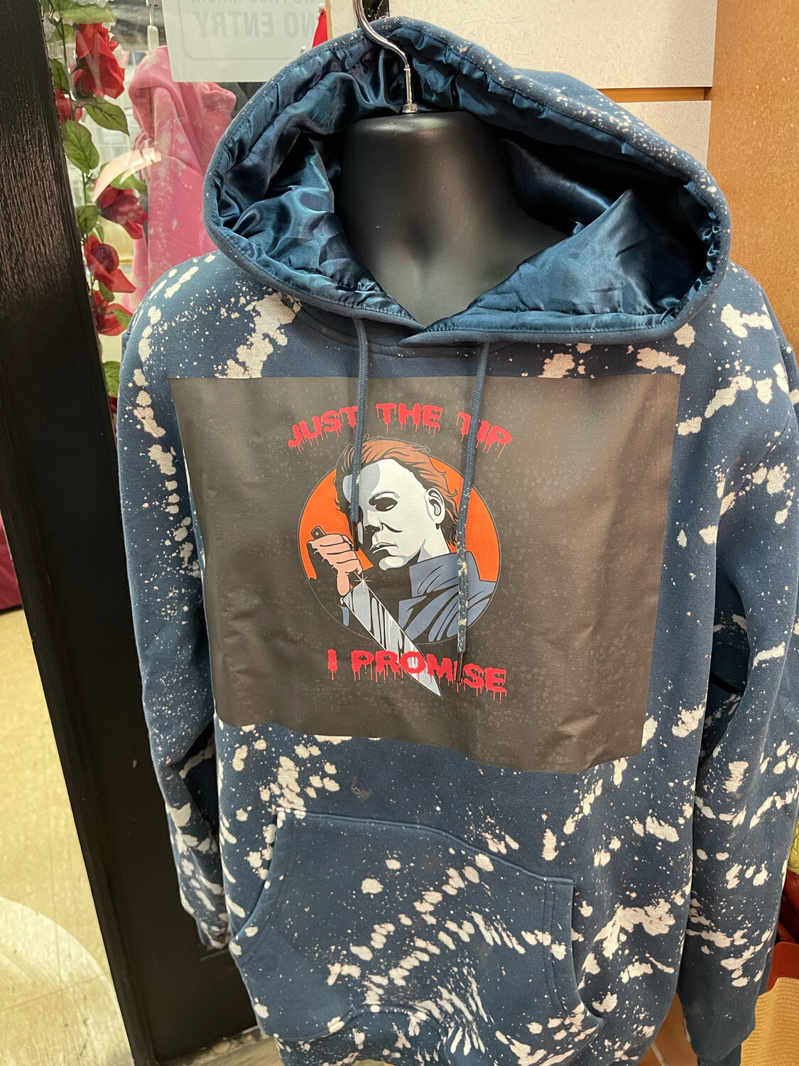 Micheal Myers Satin-Lined Hoodie