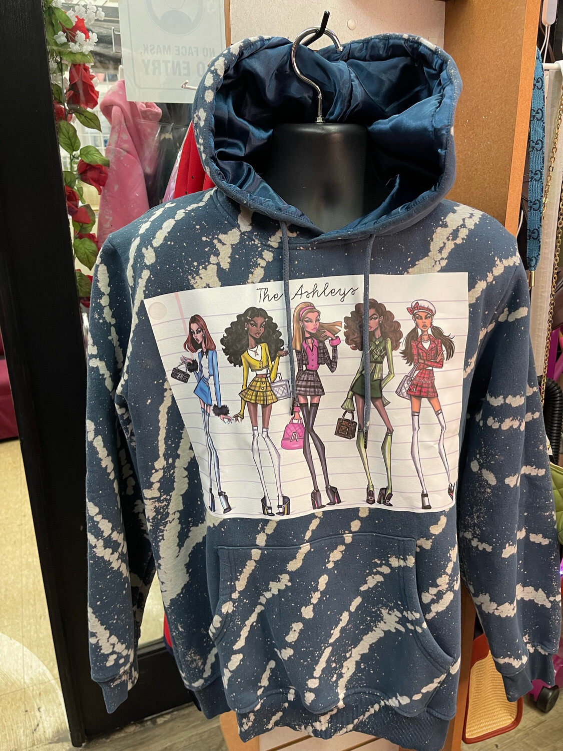 The Ashleys Satin-Lined Hoodie