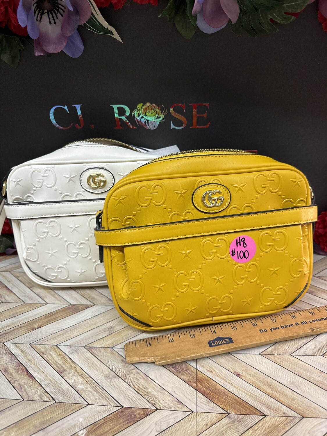 Hq quality- embossed star crossbody. ON SALE PRICE