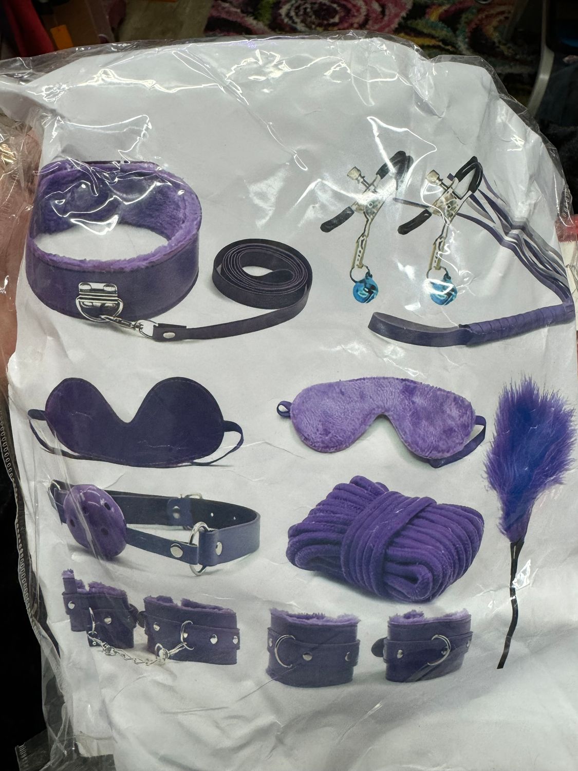 10- piece set. BDSM sets.