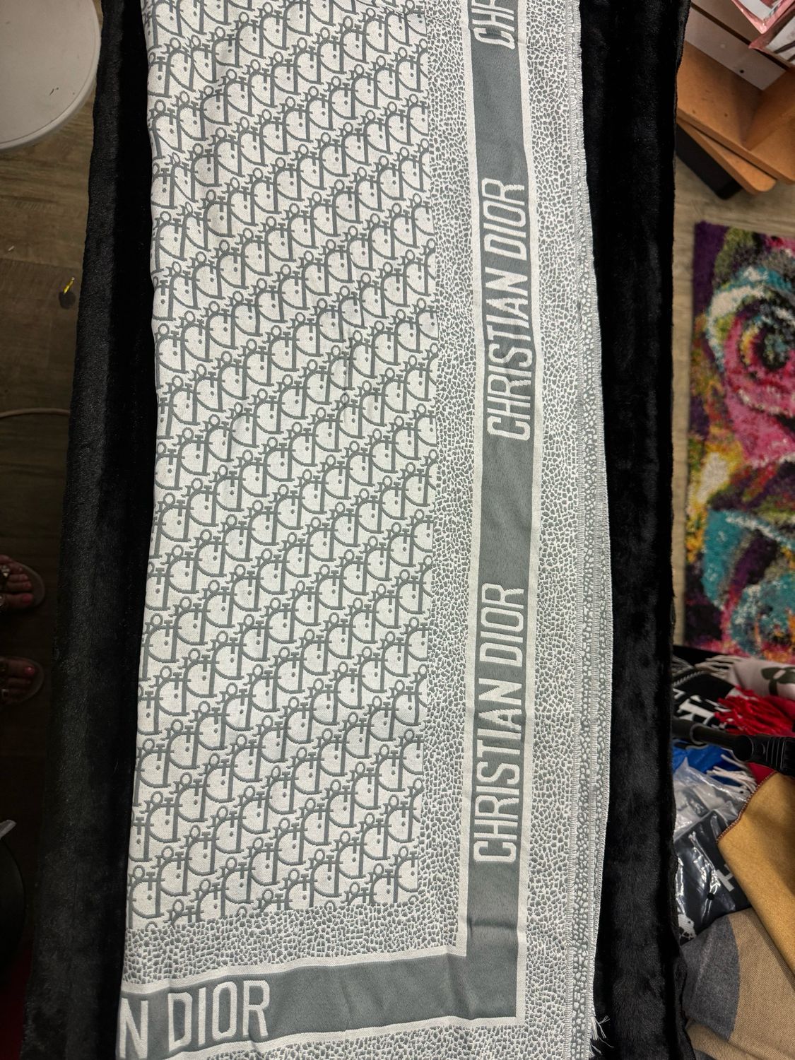 A1 Quality Grey Unisex Scarf