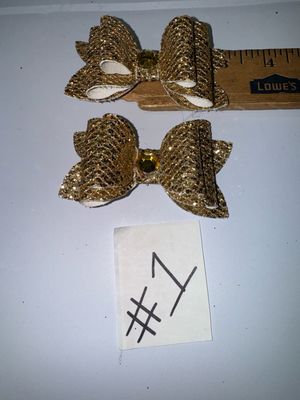 3in Set of 2 Bows