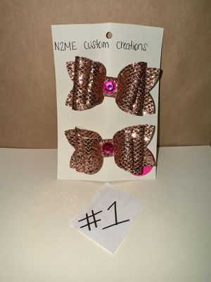 Girls Double 3in Hair Bows