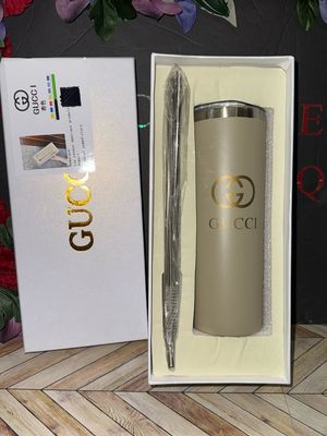 Water Bottle With 2 Metal Straws And 1 Straw Cleaner