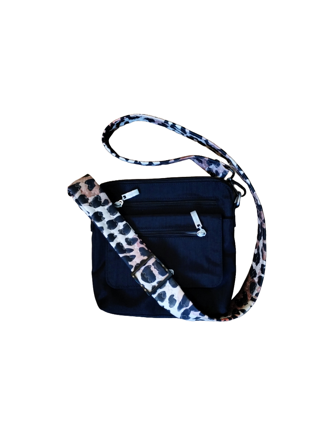 Cheetah Print Crossbody Strap