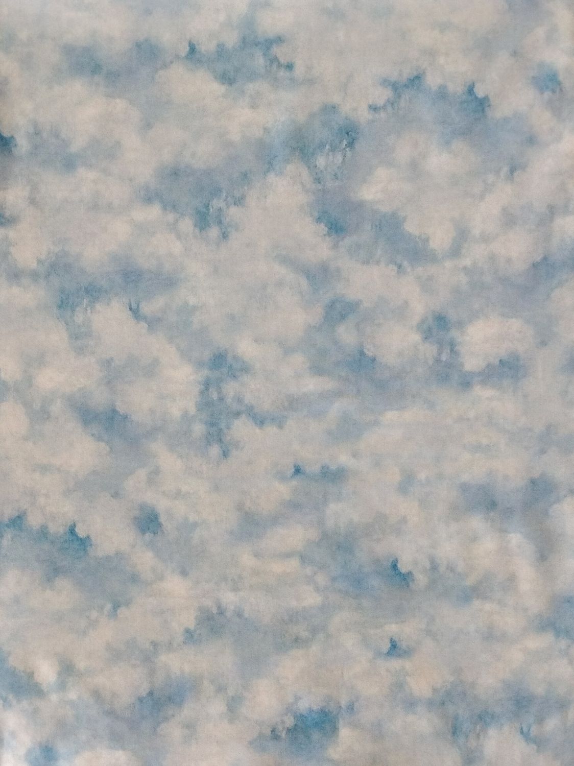 "Claude Monet Cloudy Day" 100% Premium Cotton Lining