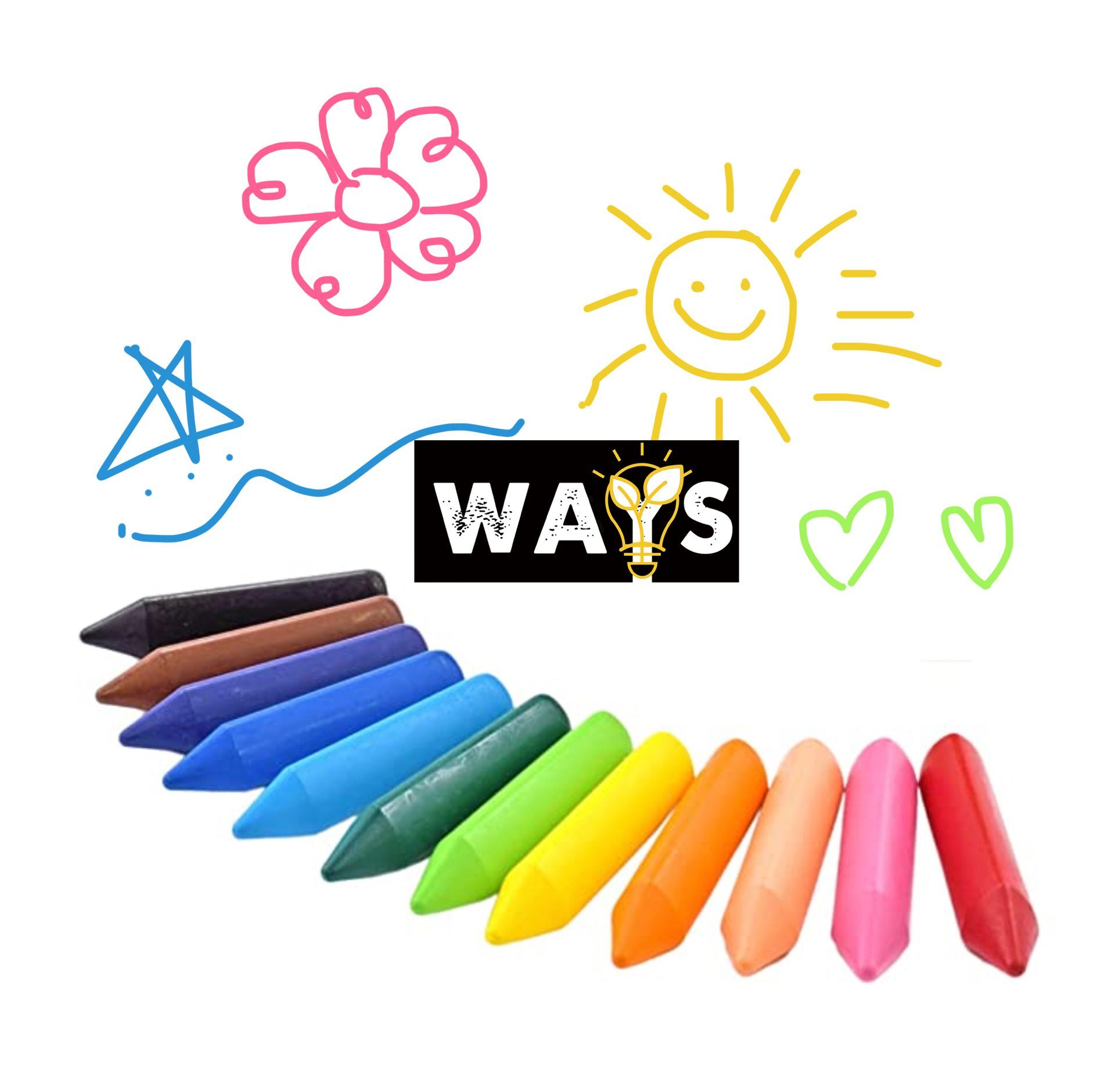 Jumbo Triangle Crayons