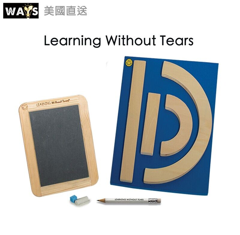 英文大楷木片組裝黑板學習套