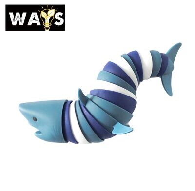 鯊魚扭扭關節玩具
