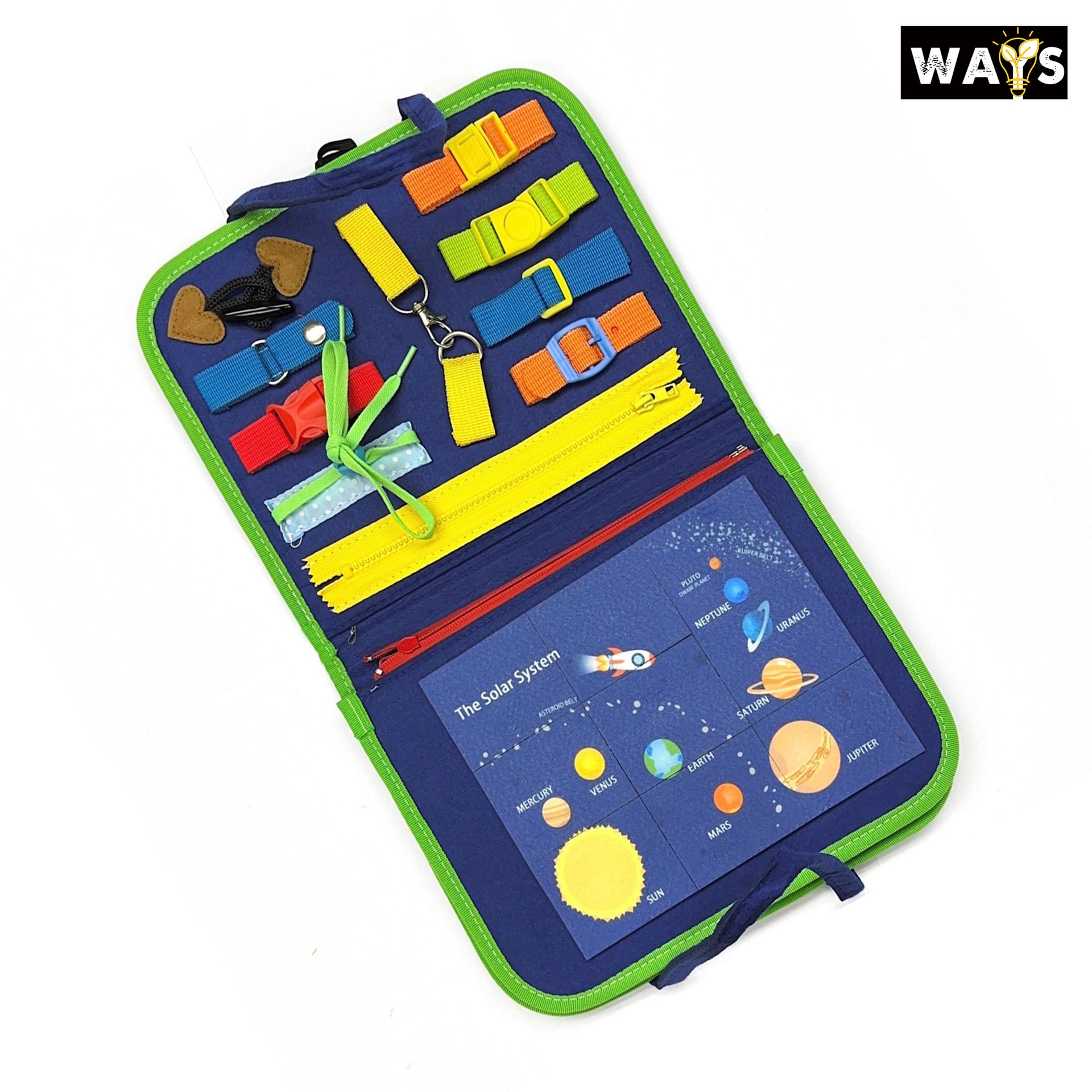 Fine Motor Busy Board Set （Dinosaurs）