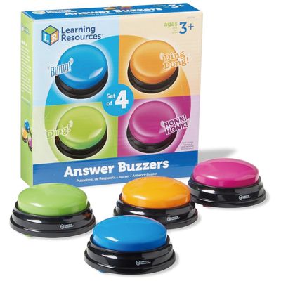 彩色發聲按鈕 (4件)