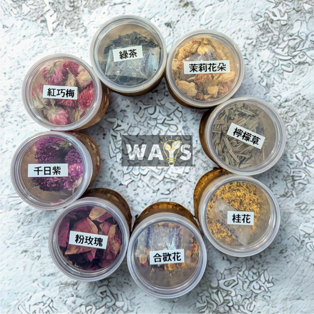 乾花花片嗅覺探索套裝