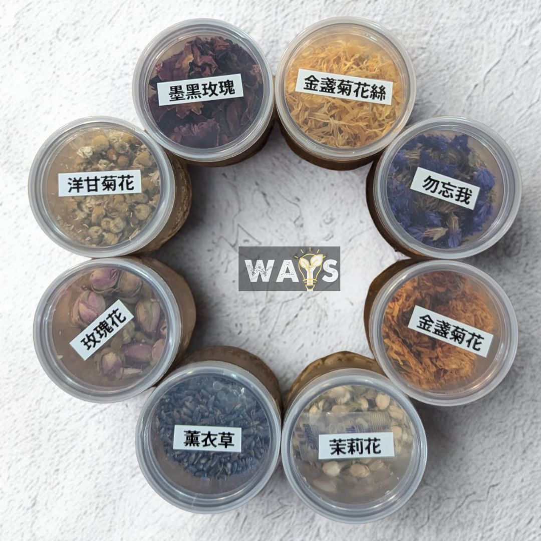 乾花花片嗅覺探索套裝