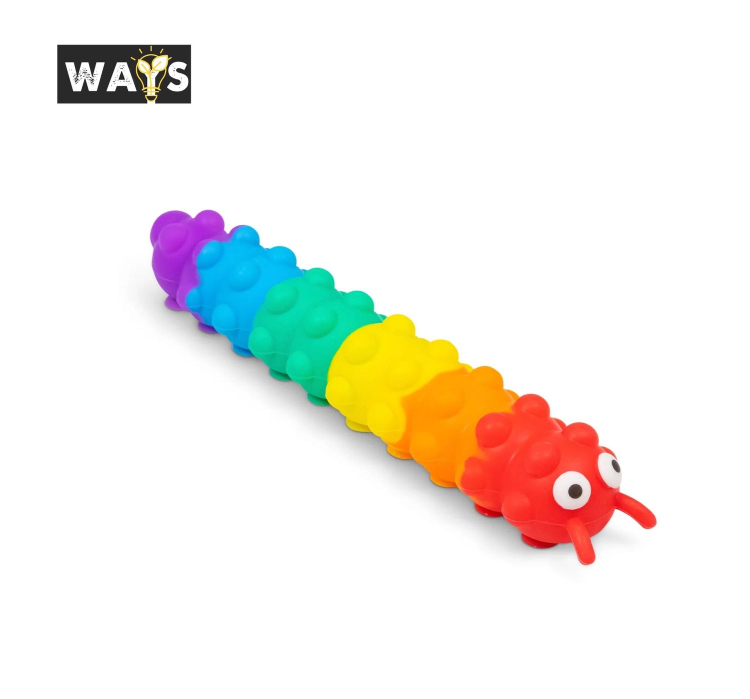 POP IT！發光毛蟲舒壓玩具