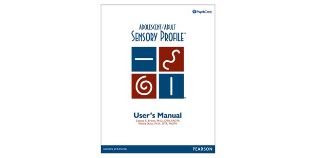 Adolescent-Adult Sensory Profile 青少年／成人感覺處理剖析量表