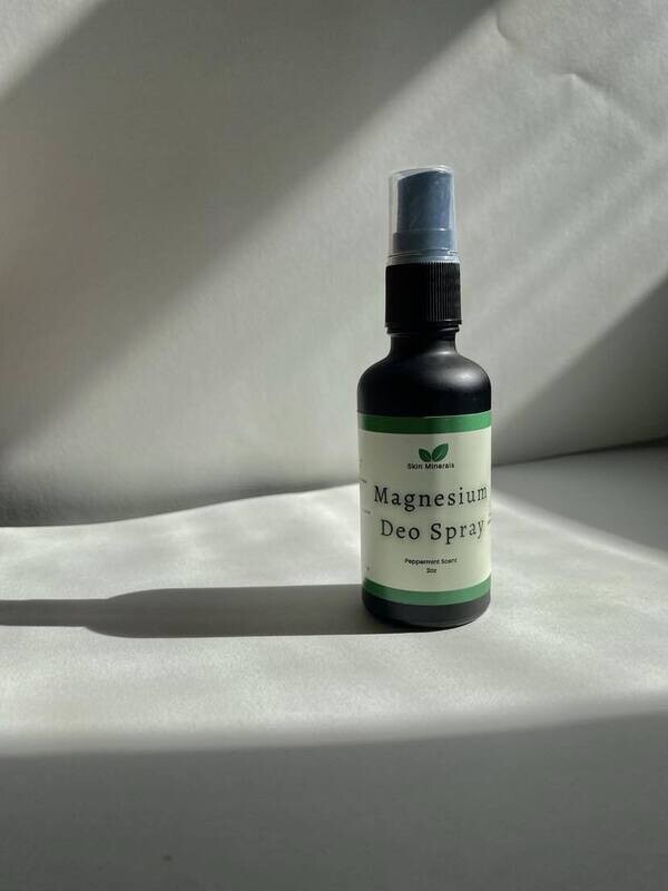 Magnesium Deo Spray Peppermint scent