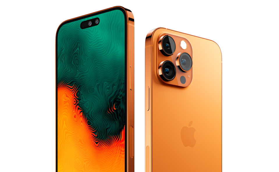 Orange Iphone 15 Pro Max 256 GB