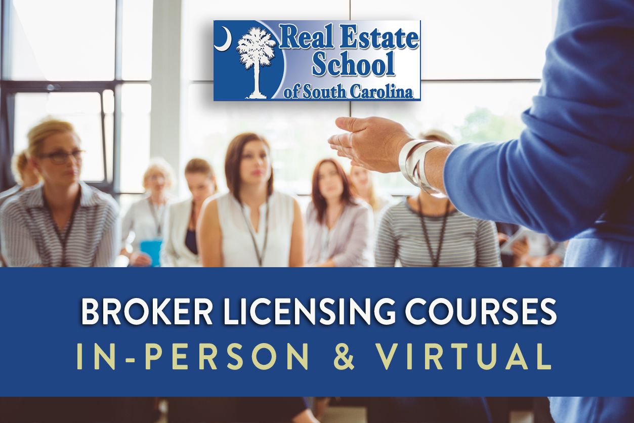BROKER B ONLY Broker Licensing Courses - In-Person &amp; Virtual Streaming