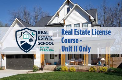 Real Estate License Course Unit II Only