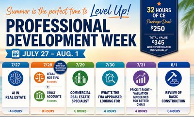 Professional Development Week July 27 - Aug. 1, 2026