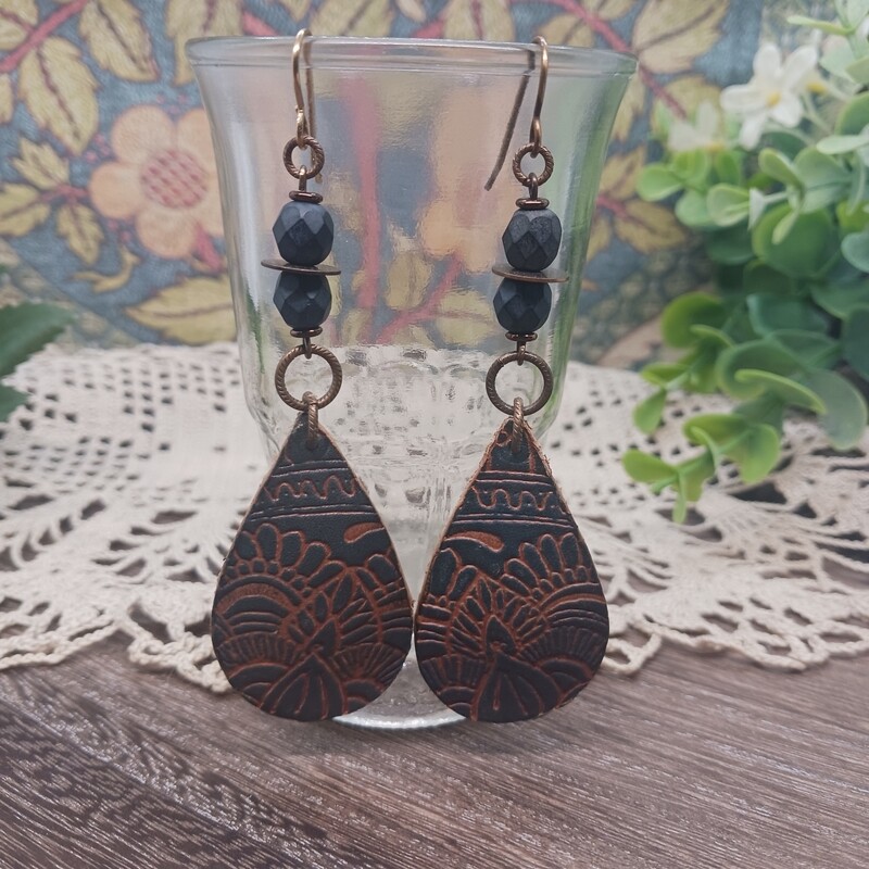 *Brooke* Boho Blues Earrings