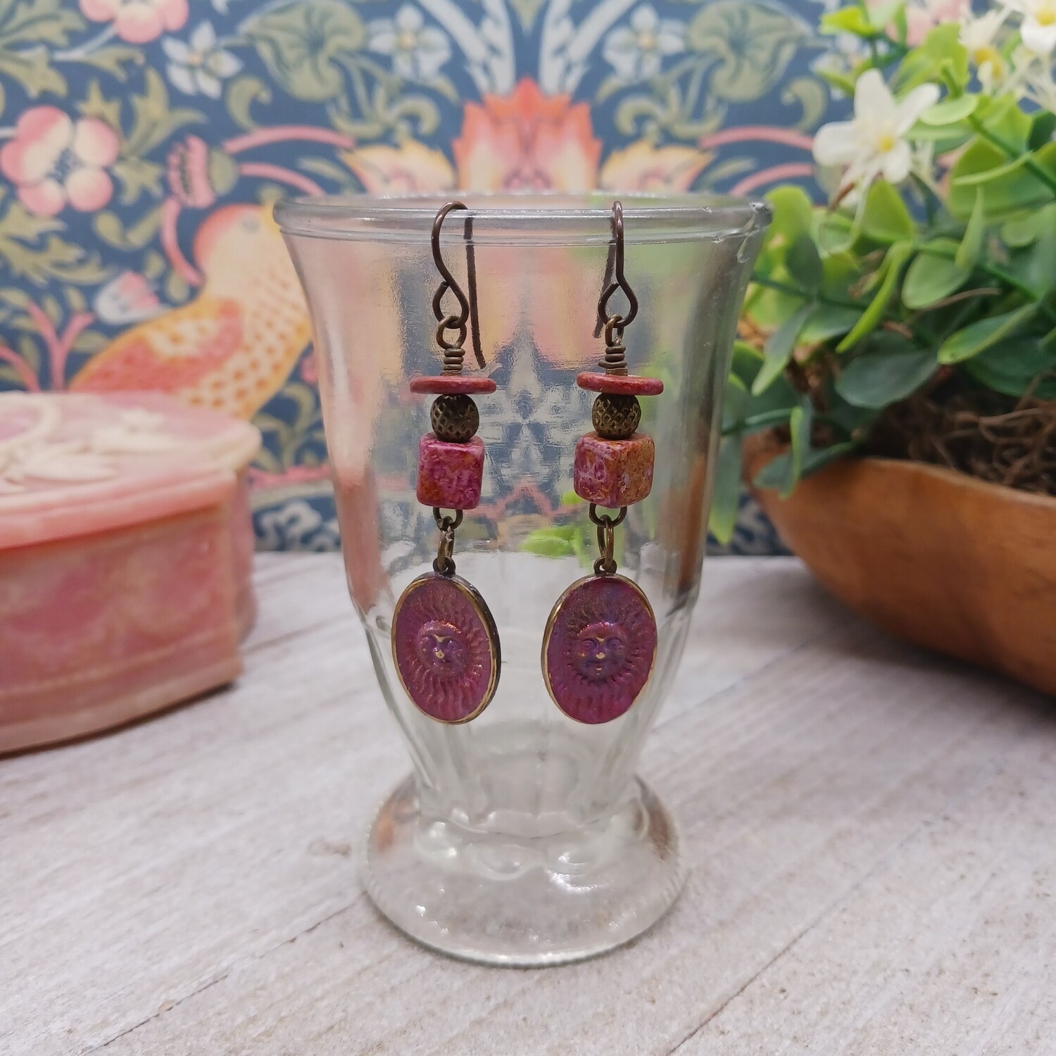 *Poppy* Celestial Sunset Earrings