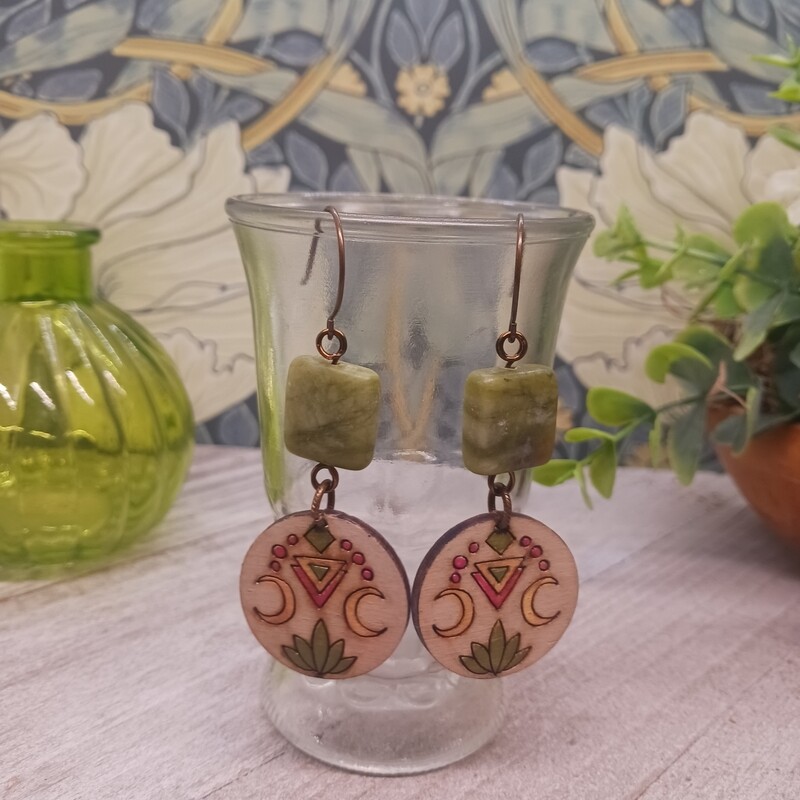 *Trina* Tribal Tapestry Earrings