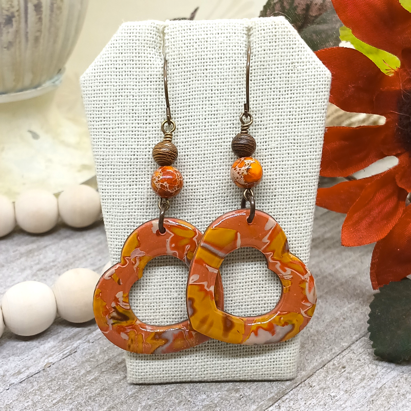 *Hadley* Hearts Afire Earrings