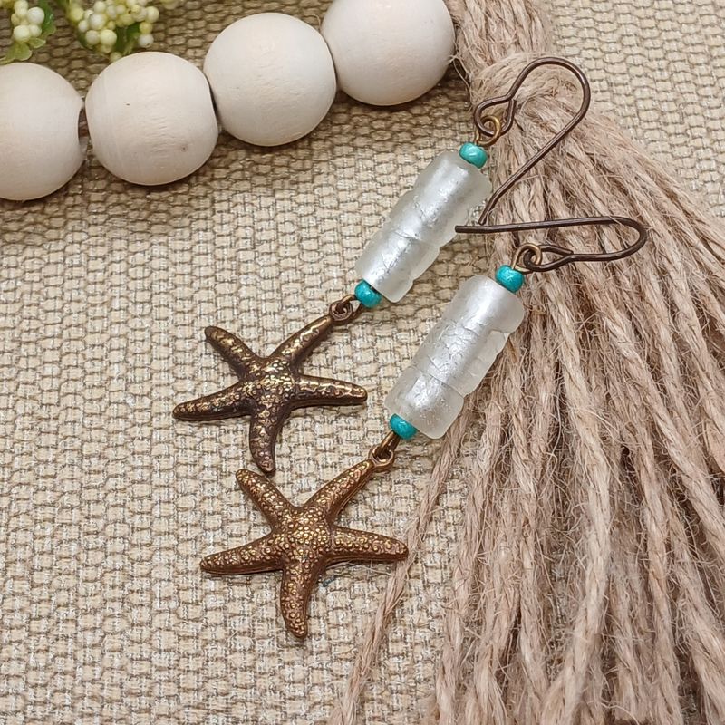 *Stacia* Starfish Beach Earrings