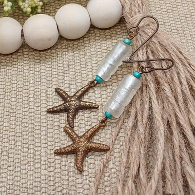 *Stacia* Starfish Beach Earrings