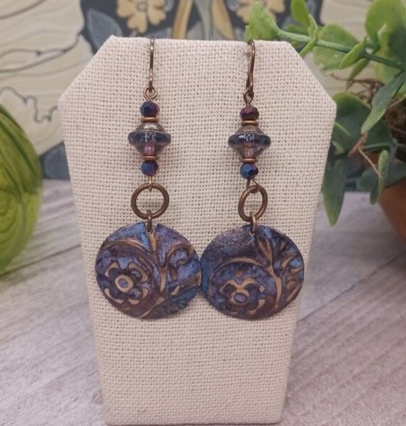 *Blakely* Baltic Blue Earrings