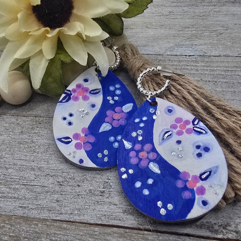 *Bailey* Boho Blues Earrings