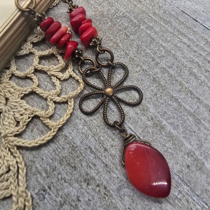 *Ruby* Red Rocks Necklace