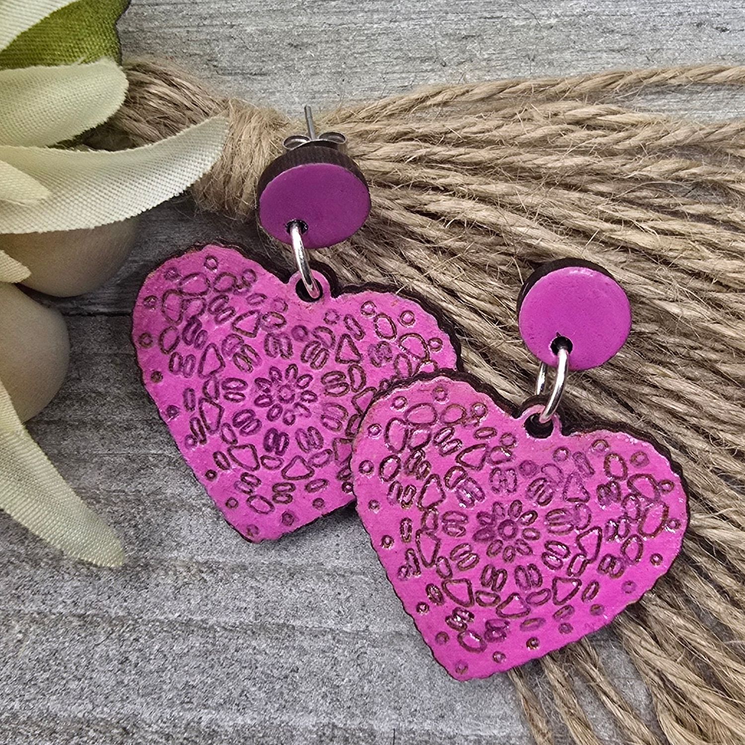 *Jenna* Just Pink Earrings