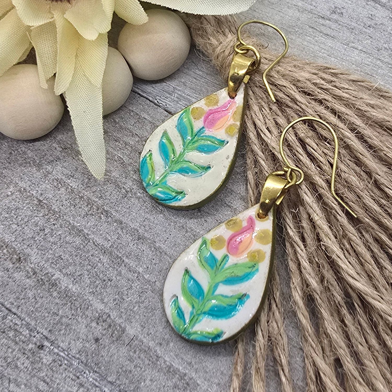 *Sunshine* Signs of Spring Earrings