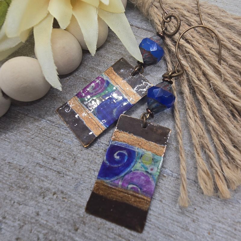 *Maya* Moody Blooms Earrings