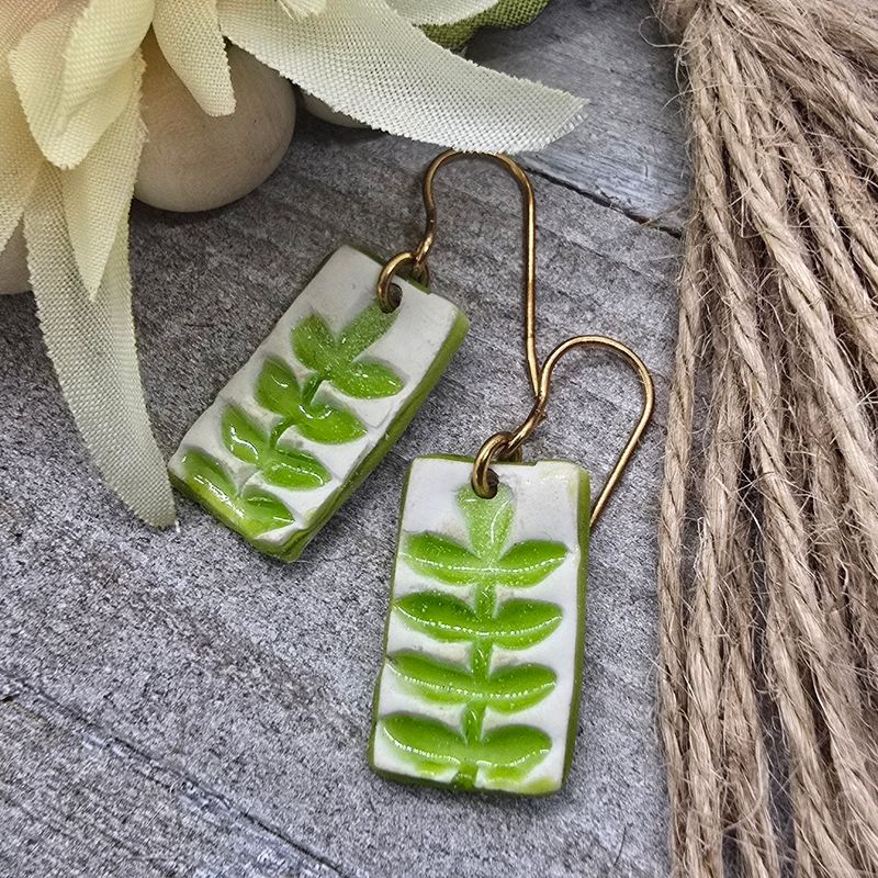 *Fern&#39;* Favorite Foliage Earrings