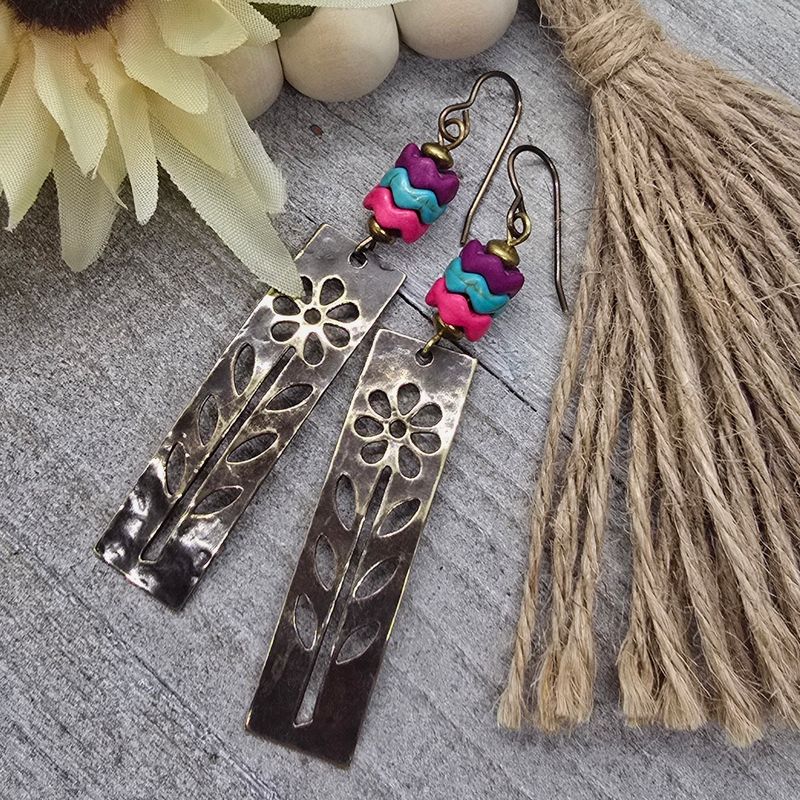 *Summer* Sunny Stems Earrings