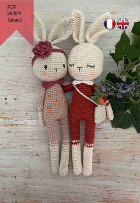 Camélia et Joe les lapins DIY