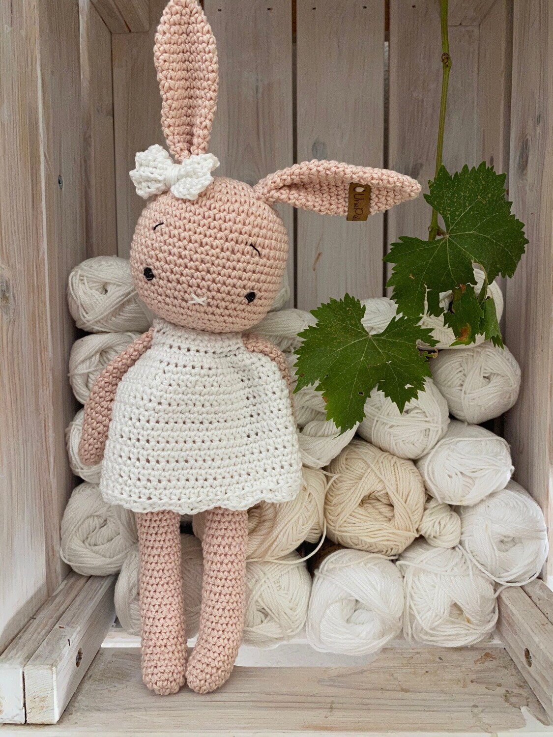 lapin Smokey avec robe