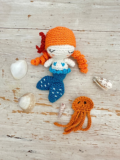 Kit MORGANE   DIY pour faire une petite sirène