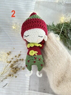 petit elf en crochet , LA décoration de Noël